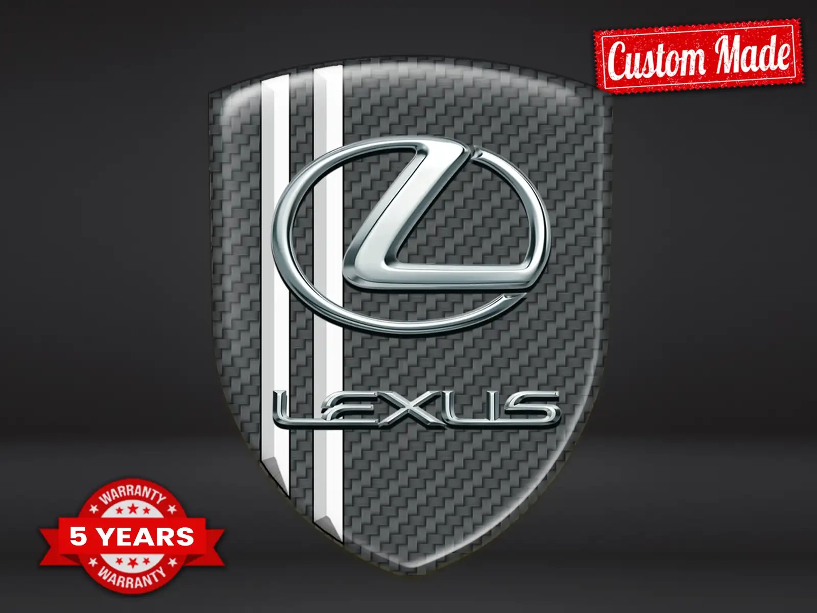 Lexus Stickers Logo Imprimés Course Qualité Personnalisable